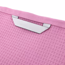 Linnea Pure waffle Rose Coton 70 x 140 cm 1 pièce(s) - Vue supplémentaire 3