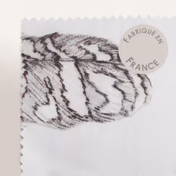 Linnea Plumes Blanc 200 x 43 cm Percale