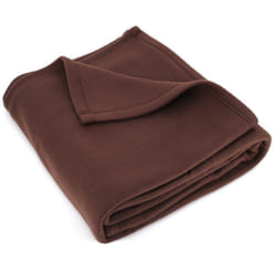 Linnea Isba plaid 180 x 220 cm Polyester Marron