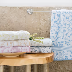 Linnea Vintage floral Blanc Coton 5 pièce(s)