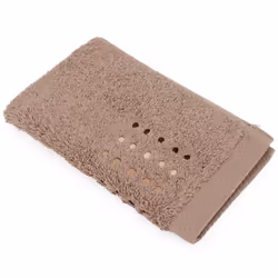 Linnea Pure points, Coton, Marron, 33 x 50 cm, 1 pièce(s), 550 g/m², 90 g