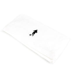 Linnea Pure football serviette à main Blanc 50 x 100 cm
