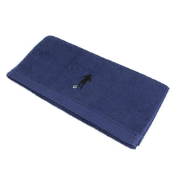 Linnea Pure football serviette à main Bleu 50 x 100 cm