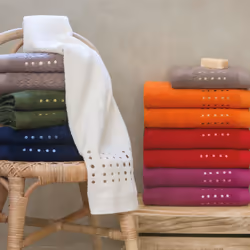 Linnea Pure points Coton Violet 33 x 50 cm 1 pièce(s)