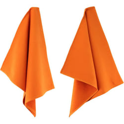 Linnea - Lot de 2 torchons cuisine nid d'abeille pure kitchen waffle