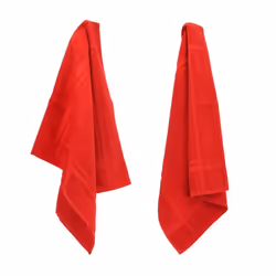 Lot de 2 torchons de cuisine 50x50 cm éponge PURE KITCHEN TERRY Rouge