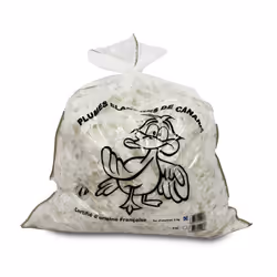 Rembourrage 95% plumes de canards 5% duvet sac 1 kg