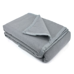 Linnea Victoria plaid 240 x 300 cm Laine Gris