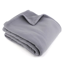 Linnea Teddy plaid 180 x 220 cm Polyester Gris