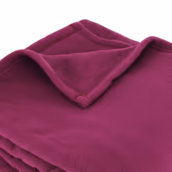 Linnea Teddy plaid 180 x 220 cm Polyester Violet