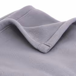 Linnea Teddy plaid 220 x 240 cm Polyester Gris