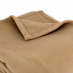 Linnea Teddy plaid 240 x 260 cm Polyester Marron