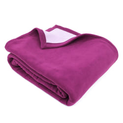 Linnea Narvik plaid 180 x 220 cm Polyester Violet