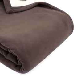 Linnea Narvik plaid 240 x 260 cm Polyester Marron