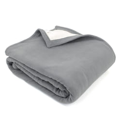 Linnea Narvik plaid 240 x 300 cm Polyester Gris