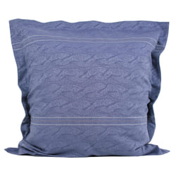 Linnea Vendôme Bleu 65 x 65 cm Satin