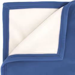 Linnea Narvik plaid 240 x 260 cm Polyester Bleu