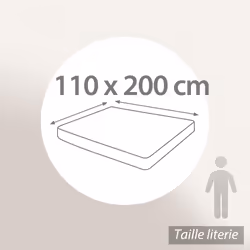 Linnea Achua 110 x 200 cm Eponge - Vue supplémentaire 4