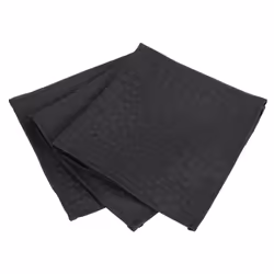 Linnea Lounge, Noir, Polyester, 450 mm, 450 mm, 140 g, 3 pièce(s)