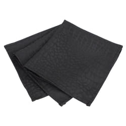 Linnea Lounge serviette 3 pièce(s) Noir Polyester