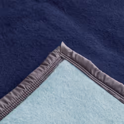 Linnea Volta plaid 240 x 260 cm Laine Bleu
