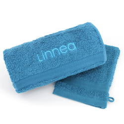 Linnea Royal cresent Bleu Coton 2 pièce(s)
