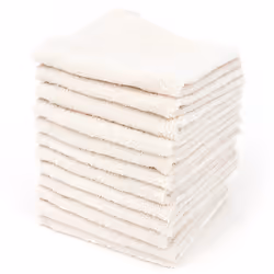 Linnea Alpha, Coton, Ivoire, 30 x 30 cm, 12 pièce(s), 400 g/m², 520 g