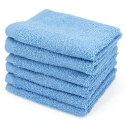 Linnea Alpha Coton Bleu 30 x 50 cm 6 pièce(s)