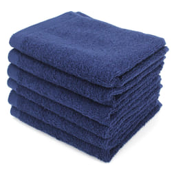 Linnea Alpha Coton Bleu 30 x 50 cm 6 pièce(s)