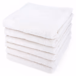 Linnea Alpha, 50 x 90 cm, Coton, Blanc, 6 pièce(s)