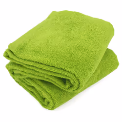 Linnea Alpha, Vert, Coton, 2 pièce(s), 400 g/m², Portugal, 70 x 130 cm