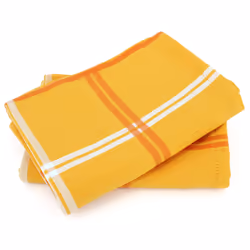 Linnea Squares, Orange, 50 x 70 cm, Coton, 260 g/m², 2 pièce(s), Portugal