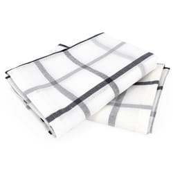 Linnea Squares lin torchon de cuisine 50 x 70 cm