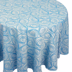 Linnea Spirale, Bleu, Coton, Turquie, 180 x 300 cm, 900 g, 1 pièce(s)