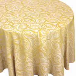 Linnea Spirale, Jaune, Coton, Turquie, 180 x 240 cm, 730 g, 1 pièce(s)