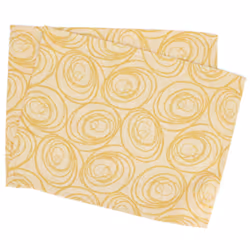 Linnea Spirale, Jaune, Coton, Spirale, 350 mm, 450 mm, 80 g