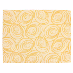 Linnea Spirale set de table Jaune 2 pièce(s)
