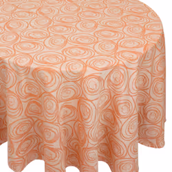 Linnea Spirale, Orange, Coton, Turquie, 180 x 240 cm, 730 g, 1 pièce(s)