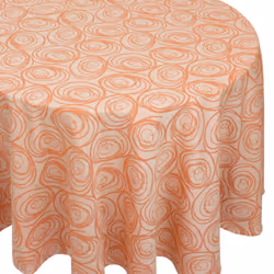 Linnea Spirale, Orange, Coton, Turquie, 180 x 300 cm, 900 g, 1 pièce(s)