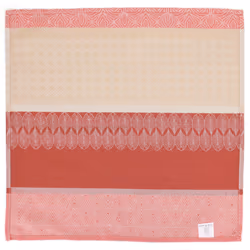 Linnea Charleston corail serviette 3 pièce(s) Rouge Coton
