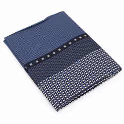Linnea Enzo, Drap de lit, 180 x 290 cm, Bleu, 125 g/m², Enzo, France