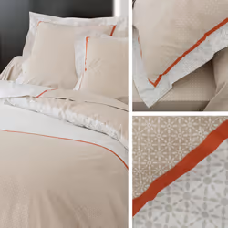 Linnea Wesley Beige 65 x 65 cm Satin