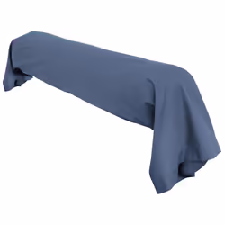 Linnea Alto, Bleu, Coton, 110 g/m², Alto, France, 140 x 43 cm