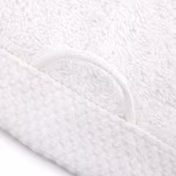 Linnea Pure Coton Blanc 30 x 30 cm 2 pièce(s)