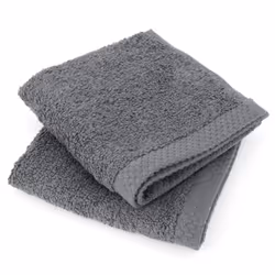 Linnea Pure, Coton, Gris, 30 x 30 cm, 2 pièce(s), 550 g/m², 110 g