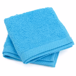 Linnea Pure, Coton, Bleu, 30 x 30 cm, 2 pièce(s), 550 g/m², 110 g