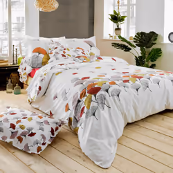 Linnea Ginkgo, Rose, Percale