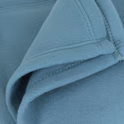 Linnea Teddy plaid 220 x 240 cm Polyester Bleu