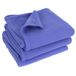 Linnea Teddy plaid 240 x 260 cm Polyester Violet