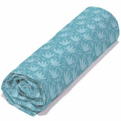Linnea Promenons-Nous, Eponge, 90 x 190 cm, Bleu, 110 g/m², 16 cm, 19 cm